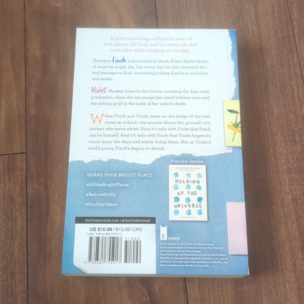 All The Bright Places Book - Picture 3 of 7